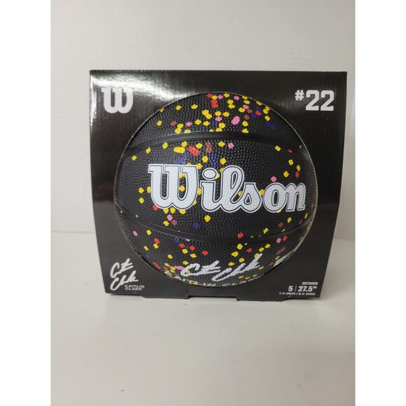Wilson Caitlin‎ Clark Signature Basketball - Limited Edition Confetti Design - Picture 1 of 5